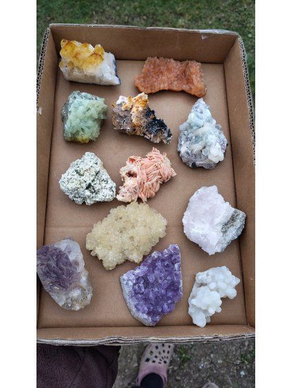 Sada mix minerálů 12ks