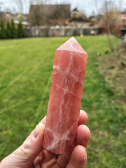 Obelisk Kalcit růžový