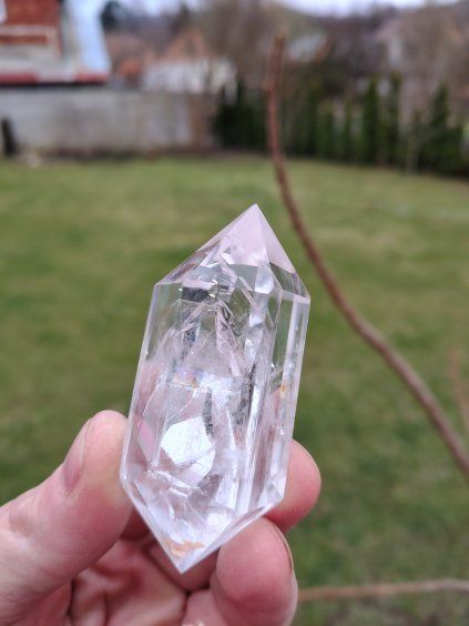 Křišťál hrot oboustranný