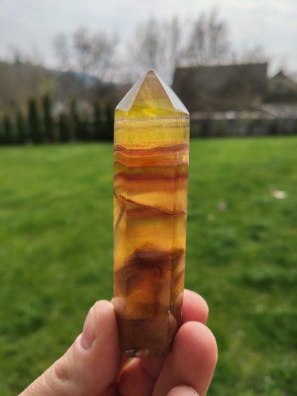 Obelisk Fluorit