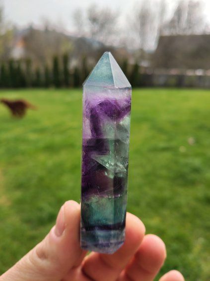 Obelisk Fluorit