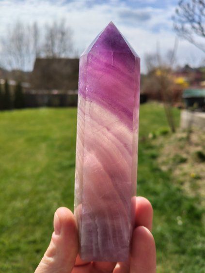 Obelisk Fluorit