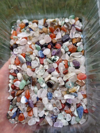 Mix tromlovaných kamenů 5-20mm 500g