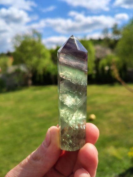 Obelisk Fluorit