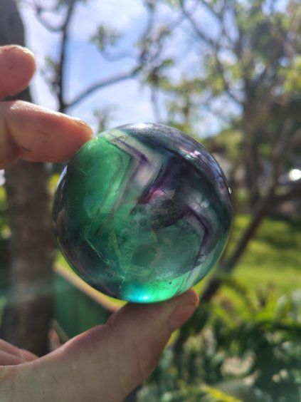 Koule Fluorit