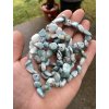 Larimar náramek valounky tromlované