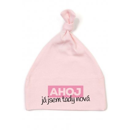 Čepička JÁ JSEM TADY NOVÁ (Barva Šedá)