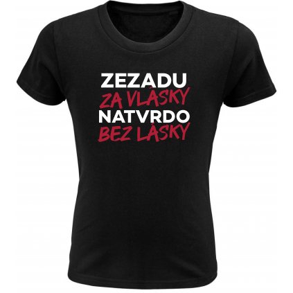 zezadu, natvrdo cerneTrik