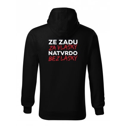 zezadu za vlasy black back
