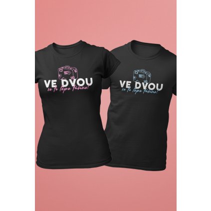 Trička pro páry Ve dvou