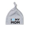 Čepička I LOVE MY MOM (Barva Šedá)