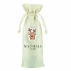 Plátěný pytlík na víno s vlastním jménem a datem SOBÍK