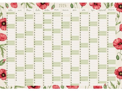 Roční plánovač 2024 A2