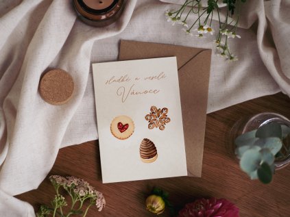 přání cukroví slaké a vonavé