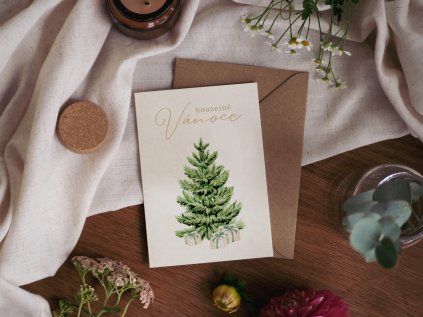 přání stromeček