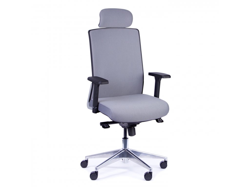 Kancelářská židle Krista s područkami nosnost 150 kg - AC Interiér