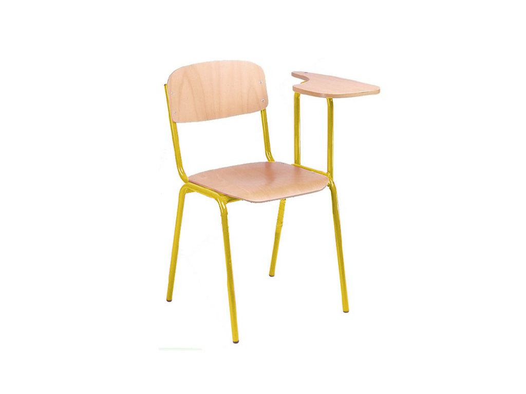 Školní židle s pultíkem
