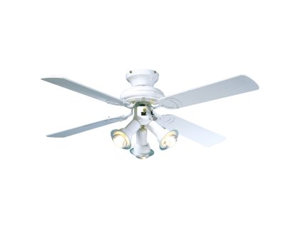 Stropní ventilátor Lingo, bílá (Barva bílá)