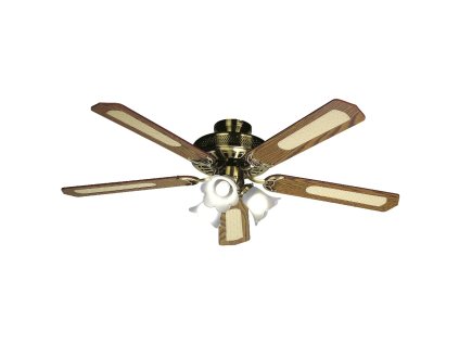 Stropní ventilátor Costada, ořech