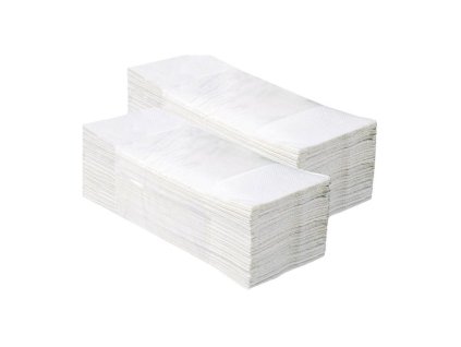 Skládané papírové ručníky 2vrstvé 3200 ks