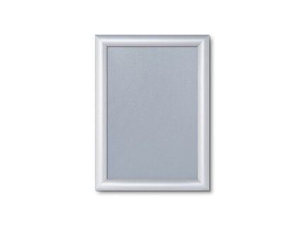 Klaprám A5, ostrý roh, profil 25 mm, stříbrná (Barva stříbrná)