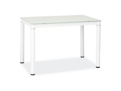 Jídelní stůl Galant 100 x 60 cm, bílá (Barva černá)