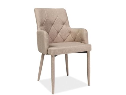 Jídelní židle Ricardo, béžová (výprodej) (Barva šedá)