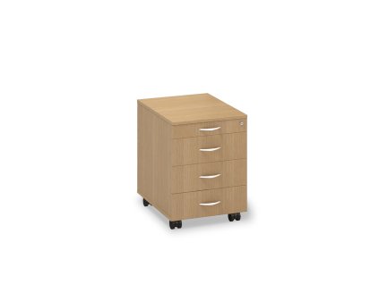 Kontejner ProOffice 44,3 x 60 cm, buk (Barva buk)