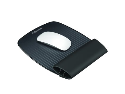 Podložka pod myš a zápěstí I-Spire, černá (Barva černá)