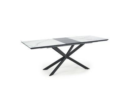Jídelní stůl Diesel, mramor / černá (Barva šedá || mramor)