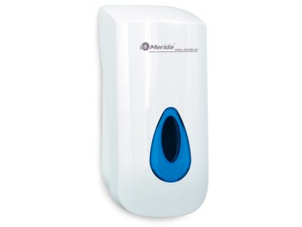 Dávkovač tekutého mýdla Merida Top Mini 400 ml, modrá (Barva bílá || modrá)