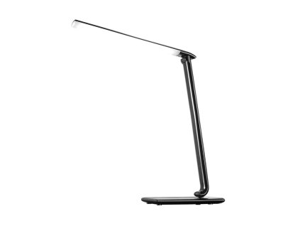 Nastavitelná stolní LED lampička, stmívatelná, černá (Barva černá)