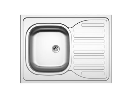 Dřez SINKS CLP-D 800, celoplošný, nerez (Barva nerez)