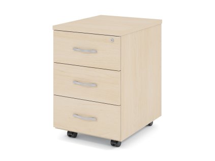 Kontejner Impress 40,6 x 50,1 cm - 3 zásuvky, javor (Barva javor)