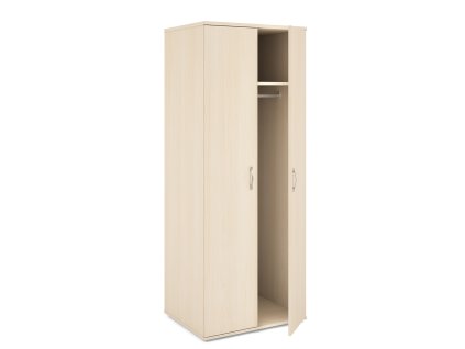 Vysoká šatní skříň Impress 74 x 58 x 190 cm, javor (Barva javor)