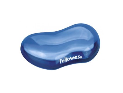 Gelová podložka pod zápěstí Health-V Crystal, modrá (Barva modrá)
