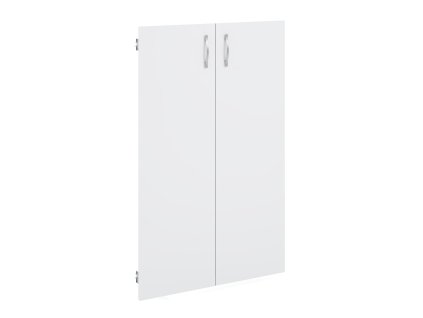 Dveře na skříň Impress 74 x 37 x 119,6 cm, bílá (Barva bílá)