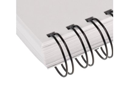 Kovové hřbety 14 mm, 50 ks (Barva černá)