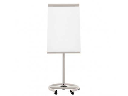 Flipchart Magnetoplan De Luxe 68 x 97 cm, mobilní, šedá / bílá (Barva šedá || bílá)