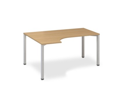 Ergonomický stůl ProOffice B 180 x 120 cm, levý, buk (Barva buk)