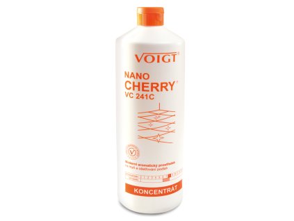 Prostředek na podlahy Nano Cherry, 1 l, višeň (Barva oranžová)