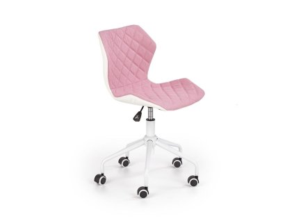 Dětská židle Matrix 3, růžová / bílá (Barva bílá || růžová)