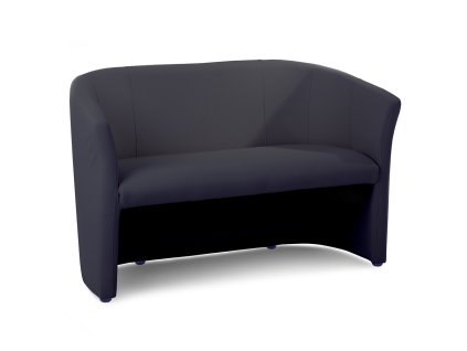 Pohovka Cuba, dvojsedák, černá (Barva černá)