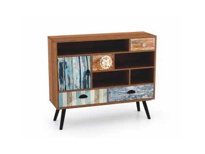 Komoda Mezo II, vícebarevná (Barva barevná)