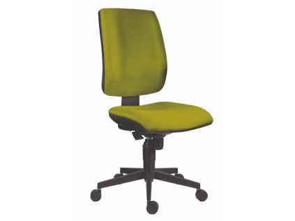 Pracovní židle Flute bez područek, zelená (Barva zelená)