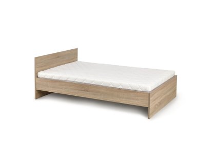 Postel Lima 90 x 200 cm, dub sonoma (Barva dub sonoma)