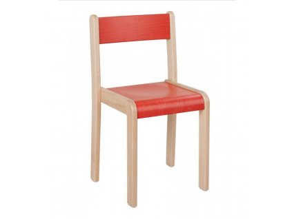 Dětská dřevěná židle mořená Hanička