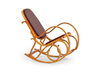 Houpací křeslo Max Plus II, olše (Barva hnědá)