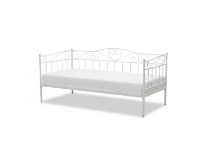 Postel Birma 90 x 200 cm, bílá (Barva bílá)