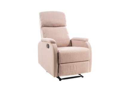 Polohovací křeslo Severi, béžová (Barva béžová)